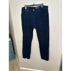 Blue Harbour Marks & Spencer Mens Corduroy Pants 36W x 31L Navy Straight Leg